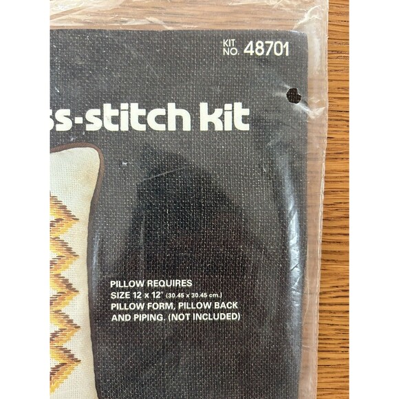 Vintage Bucilla Hoot Owl Cross Stitch Kit 48701 ALREADY STARTED - Picture 4 of 9